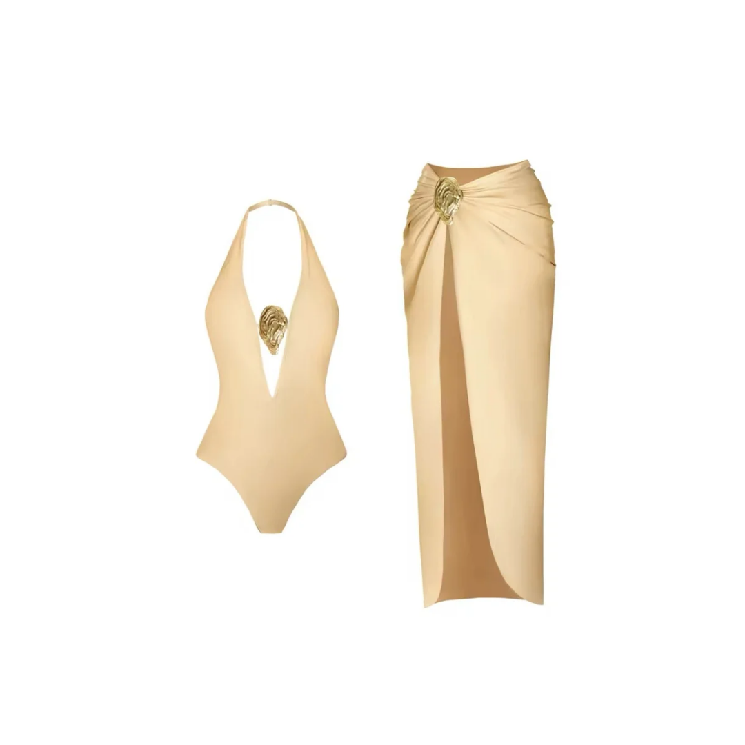 Colett Halter Bikini with Skirt