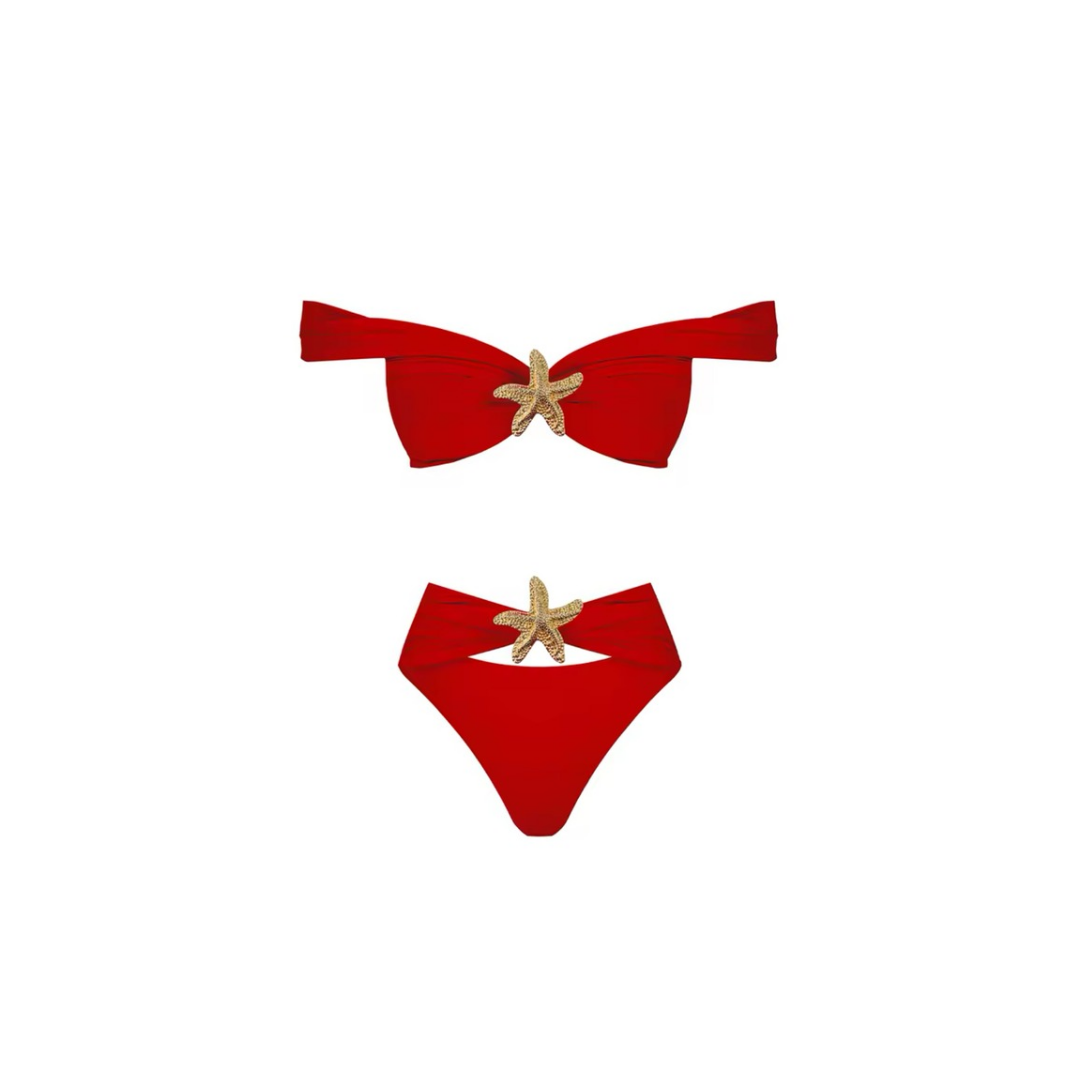 Colett SunsetGlow - Bikini set with skirt