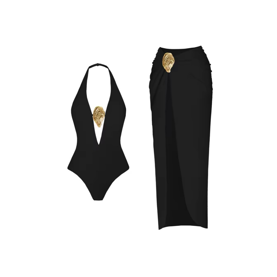 Colett Halter Bikini with Skirt