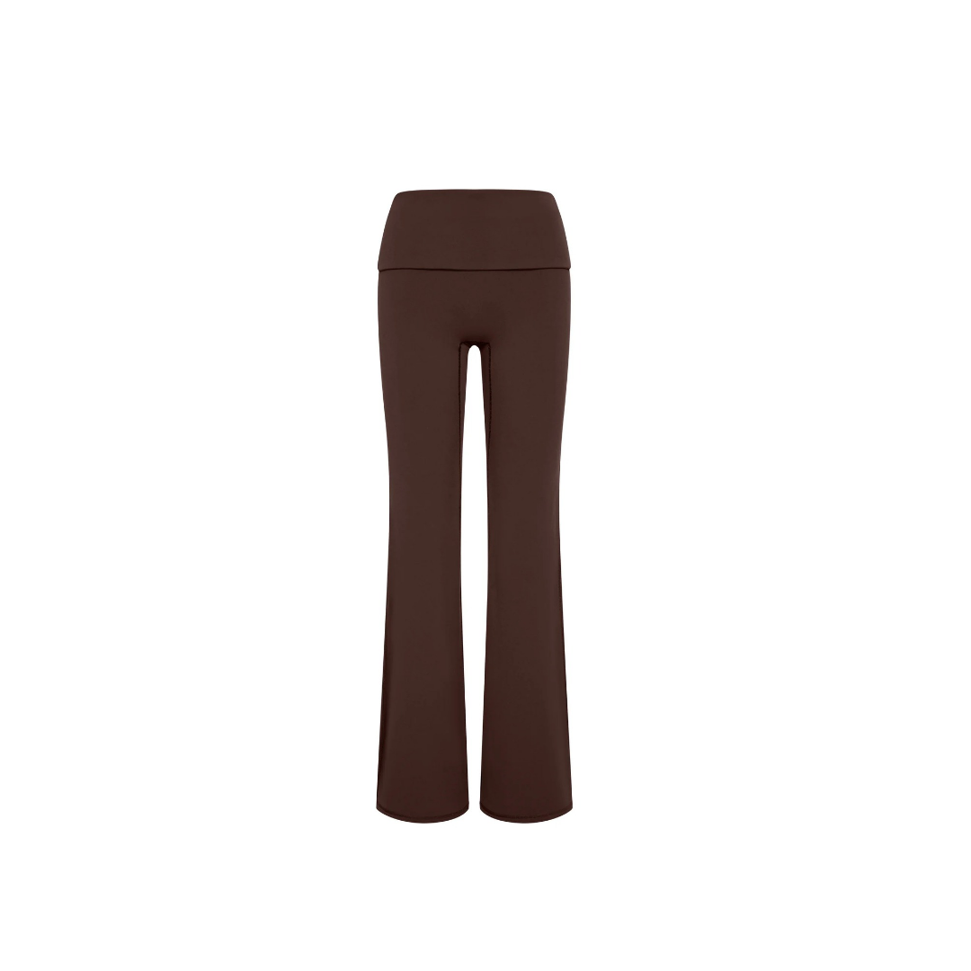 Colett High-Waist Ribbed Leggings