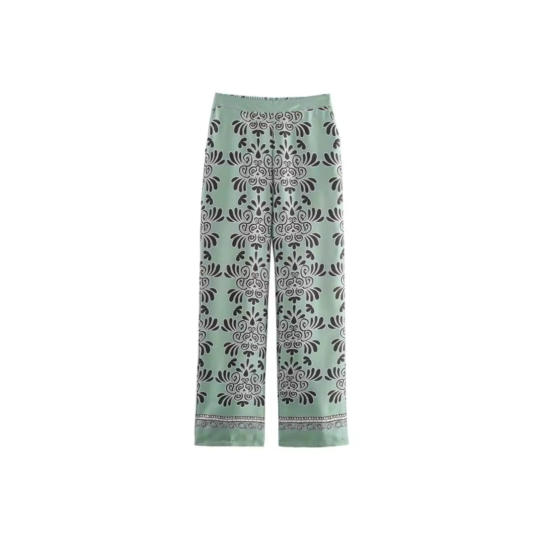 Colett Floral Pattern Long Sleeve Set