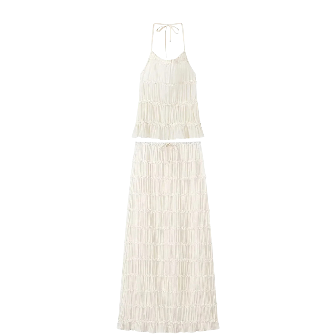 Colett Ethereal Chiffon-Set