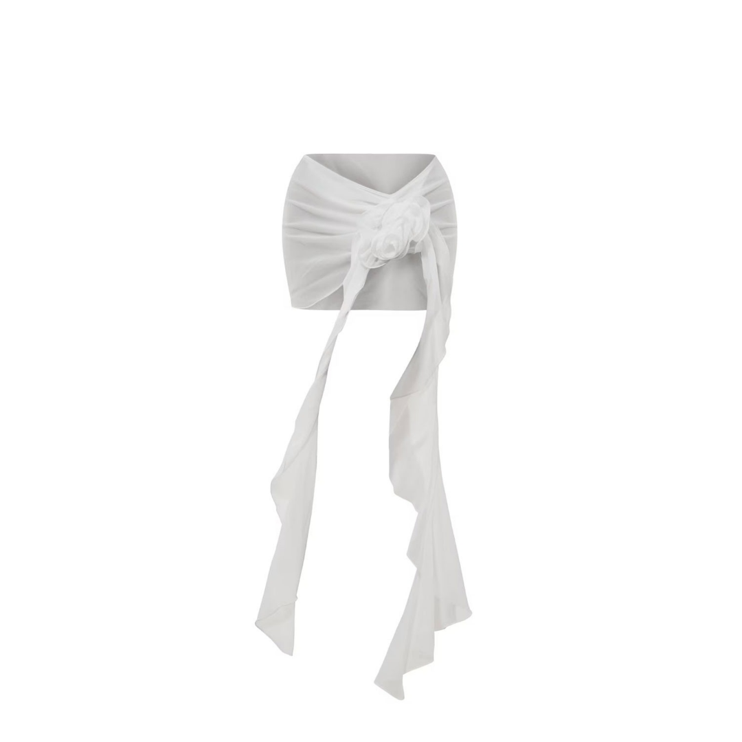 Colett White Swimwear Set
