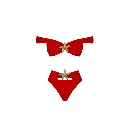 Colett SunsetGlow - Bikini set with skirt