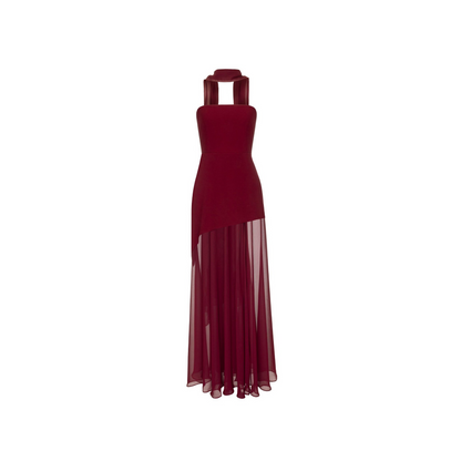 Colett Assymetric Evening Dress