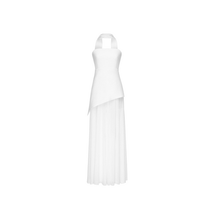 Colett Assymetric Evening Dress